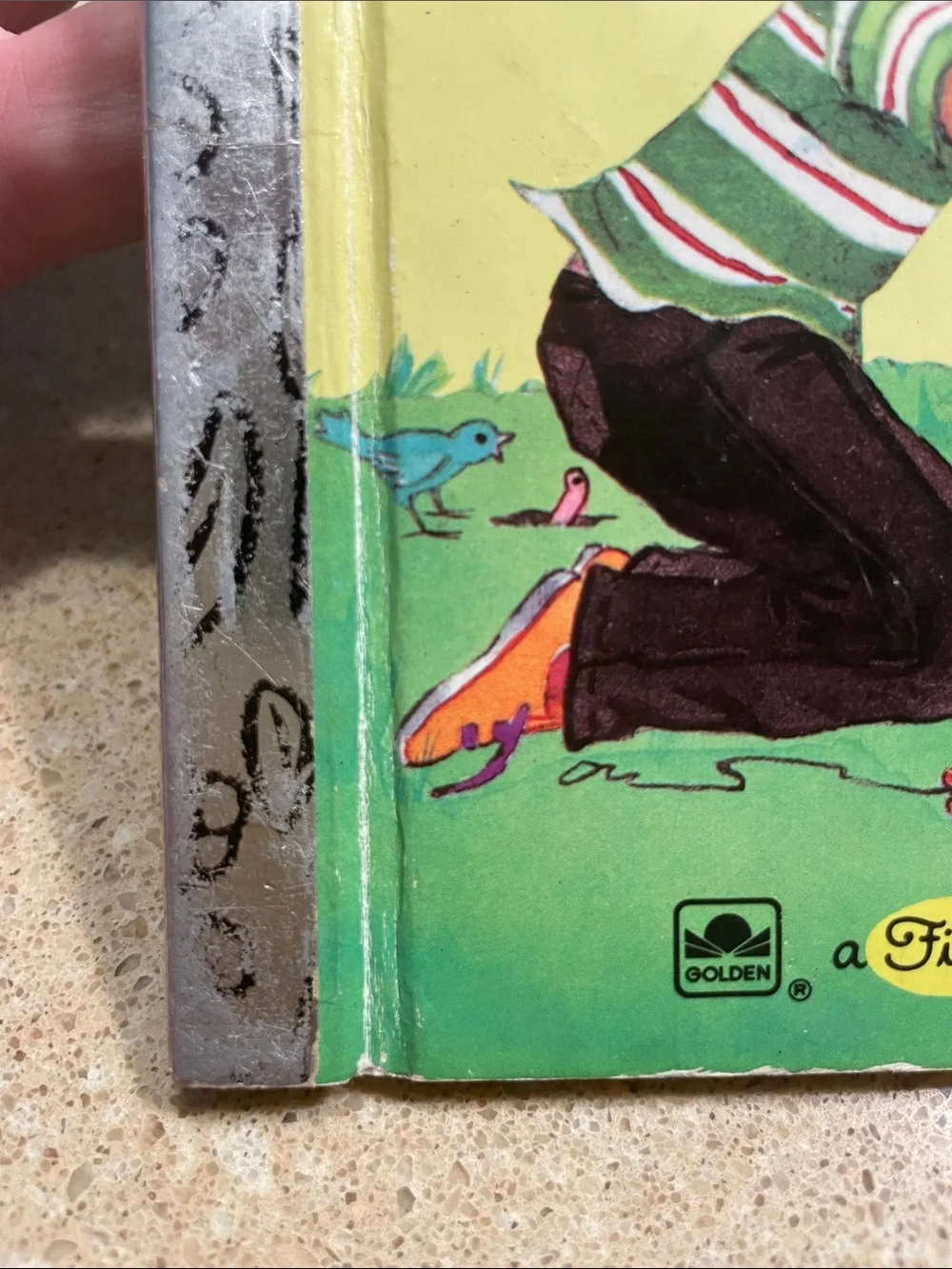 Let's Play Peek-a-Boo Board Book - Yellow & Green Cover